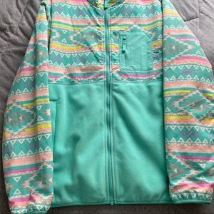 Chubbies Fleece Zip up mens Large like new